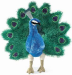 Peacock Hand Puppet