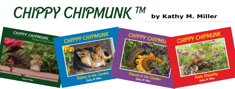 Chippy Chipmunk Parties in the Garden Series