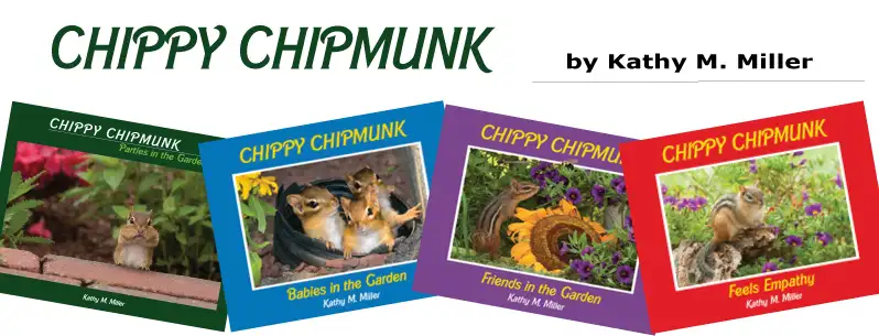 Chippy Chipmunk Parties in the Garden Series