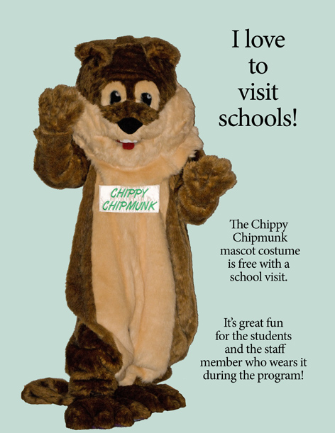 Chippy Chipmunk Mascot